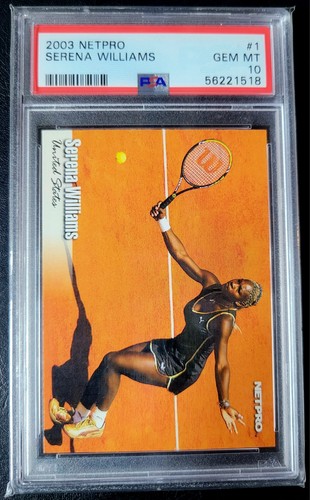 2003 Netpro Serena Williams #1 PSA 10 Tennis GOAT
