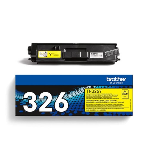 Brother TN326Y - Yellow - original - toner cartridge - for Brother DCP-L8400, DC