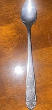 VINTAGE BABY/INFANT FEEDING SPOON STAINLESS KOREA SANITOY