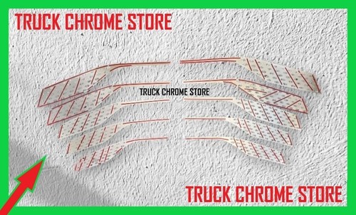 iveco       S-WAY        GRILL CHROME          Stainless  Steel       10 Pieces. - Picture 2 of 10