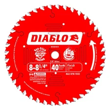 Diablo Tools 8-1/4 In. X 40 Tooth Carbide Finish Blade