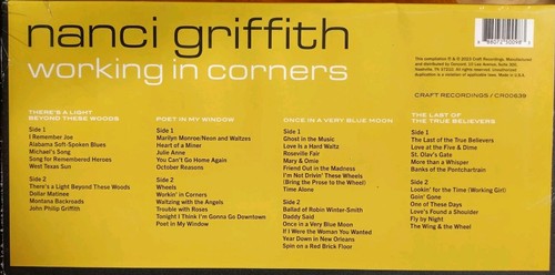 New 4 LP Box Set Working in Corners Nanci GRIFFITH (Record, 2023) Folk - Picture 7 of 11