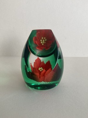 CAITHNESS PAPERWEIGHT festive reflections HELEN MACDONALD limitierte Auflage