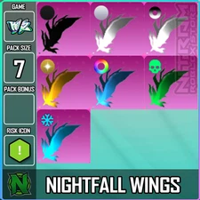 World Zero WZ - 7 PACK - NIGHTFALL WINGS