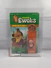 Star Wars Kenner Ewoks Cartoon Wicket W Warrick Vintage Carded Figure AFA 70 EX+