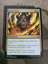 Secret Plans 198/269 - MTG - 2014 Enchantment Magic Card Game