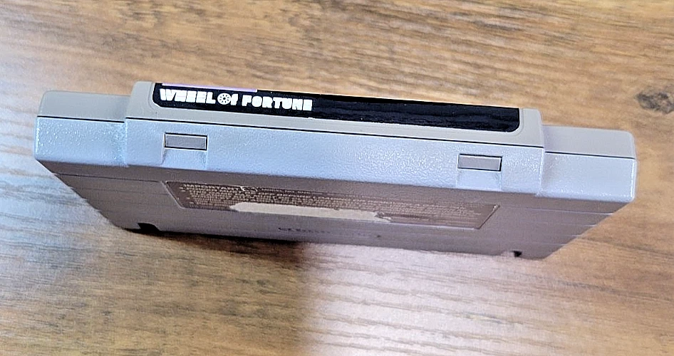 Nintendo SNES Wheel of Fortune - CART ONLY *Tested & Works* - Image 3 of 4