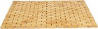 Mind Reader Bathroom Mat Bamboo Rayon Wood 23.5"L x16.5"W x0.4"H Brown