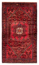 4'4" x 7'5" Traditional Vintage Hand Knotted Oriental Carpet Wool Area Rug