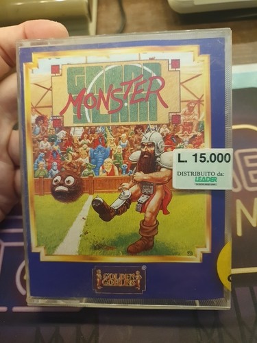 GRAND MONSTER SLAM SIGILLATO COMMODORE 64 GIOCO ORIGINALE SU CASSETTA COLLEZIONE - Afbeelding 1 van 5