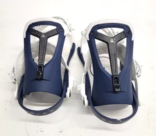 Union Falcor Blue & White Snowboard Bindings Mens Size Large Travis Rice T.Rice