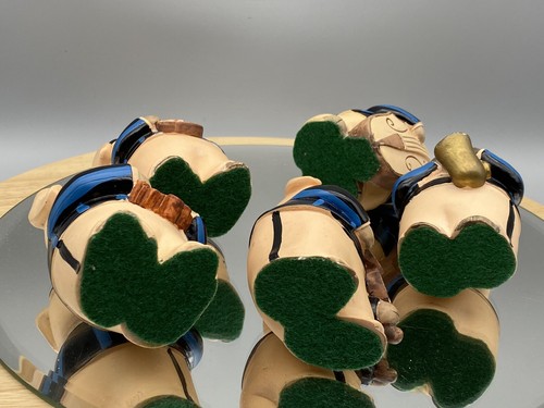 Vintage Pig Orchestra Five Resin Figurines Ornaments - Picture 8 of 11