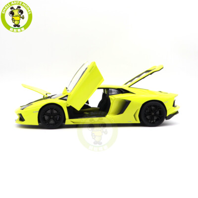 1/18 Lamborghini Aventador LP700-4 LP700 Welly FX Lemon