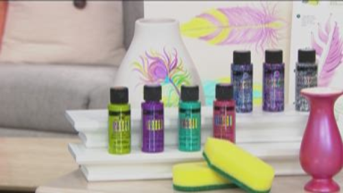 Donna Dewberry Glitterific OneStroke Paint Set 614783 New - Picture 2 of 4