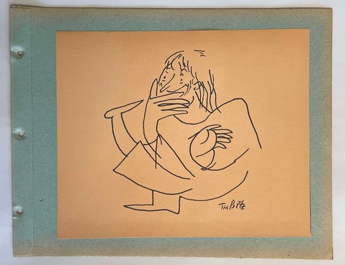 Tia Peltz - Original Ink Drawing Artwork (Certified) - Picture 37 of 52
