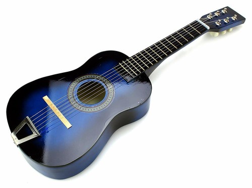 Acoustic Guitar Wood Beginner Small Toy Guitarra Kids Gift Color Musical Learn - Picture 18 of 42