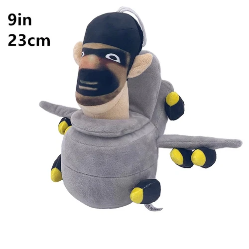 Skibidi 厕所 毛绒填充娃娃 玩具 泰坦 电视 男人 公仔 毛绒 儿童礼物 - Picture 35 of 71