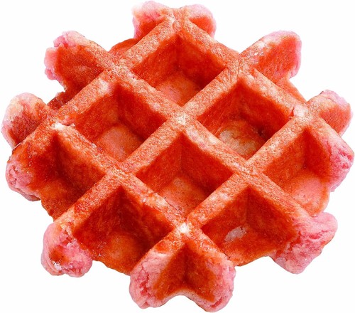 Japanese Strawberry Waffle Sugar Cake Jam Rich Butter Sweet Food Manneken 54g - Picture 13 of 26