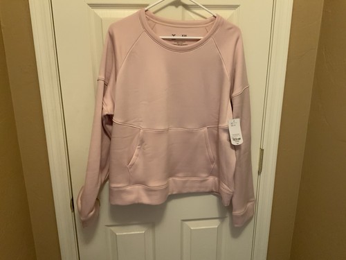 Sweat Shirt Peach Whip Ladies 2XL with Pockets In Front NEW - Picture 2 of 7