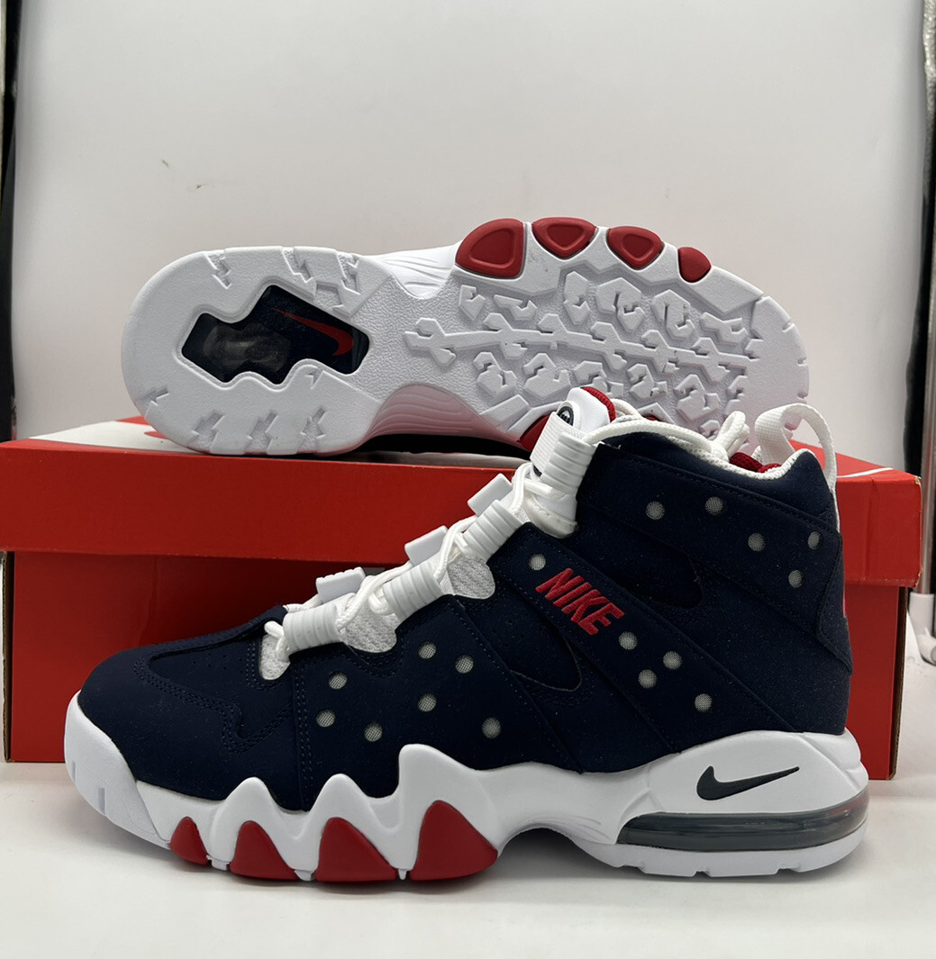 Nike Air Max 2 CB '94 Charles Barkley USA Blue White Red DJ5160-400 Mens Size