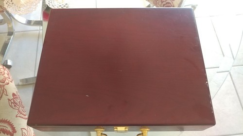 Putting Golfset für Büro im Holzkoffer gebraucht Top Zustand  - Bild 3 von 3