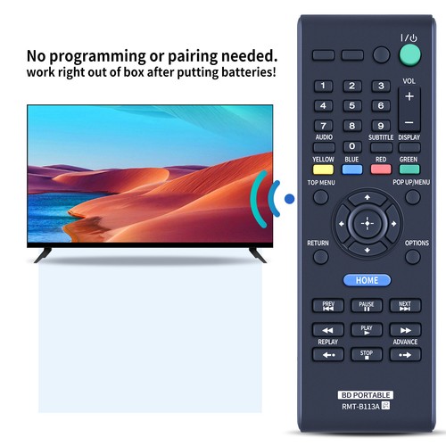 New RMT-B113A Remote Control For Sony DVD Player BDP-SX910 BDP-SX90 - Picture 6 of 7