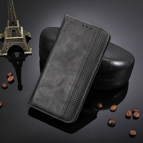 For XiaoMi Poco F7, Luxury Retro Flip Leather Wallet Stand Card Slots Cover Case - Picture 4 of 24