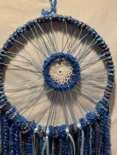 ATRAPASUEÑOS BOHO COLGANTE DE PARED DOILY - Imagen 2 de 7