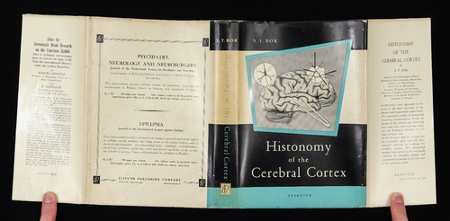 Cerebral Cortex Histonomy by S.T. Bok 1959 Neurology Brain Textbook - Picture 5 of 24