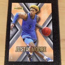 2022-23 Wild Card Matte Draft - X-Plode White - Orange X #MXP-26 Justin Moore...