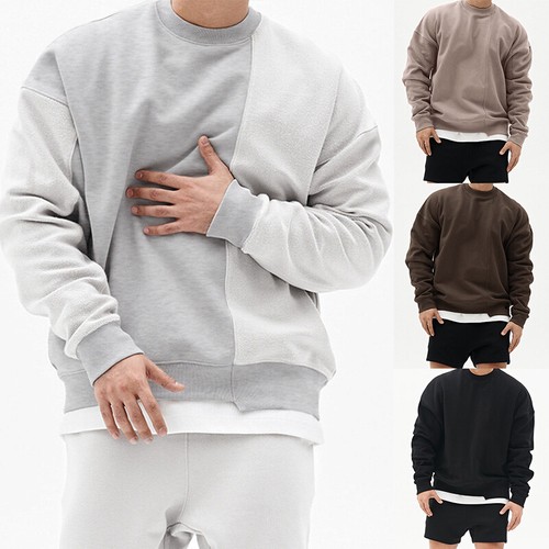 Autumn Casual Mens Hoodies Sweatshirts Fashion Harajuku Streetwear Hoodies Tops - Bild 4 von 18