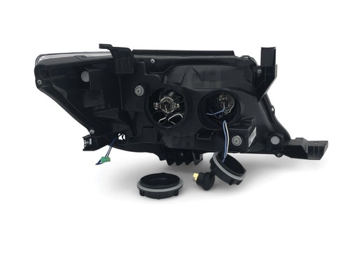 TOYOTA HILUX BLACK PAIR DRL Halo Projector Fits N70 07/2011 - 2014 - Picture 7 of 9
