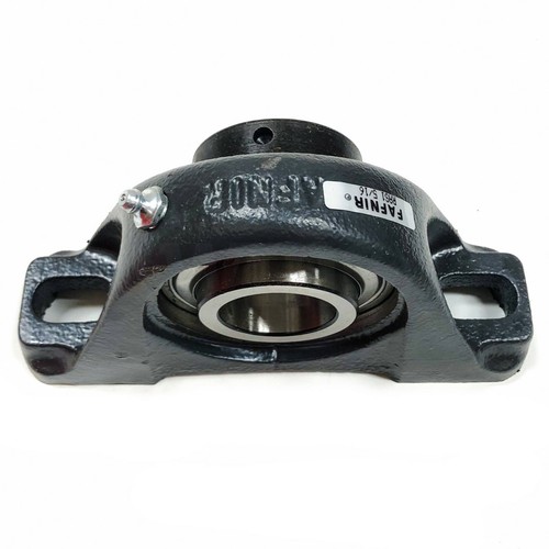 RAS1-5/16 Fafnir Self-Locking Collar Pillow Block, 1-5/16", Cast Iron - Picture 4 of 6