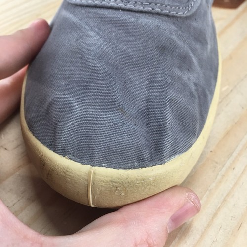 Natural World Shoes Mens 43 Basquet Atlethic Gray Sneaker Lace Up Canvas Low Top - Picture 6 of 23