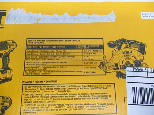 DeWALT DCK330P2 20V MAX 3-Tool Combo Kit GP3114109 - Picture 5 of 6