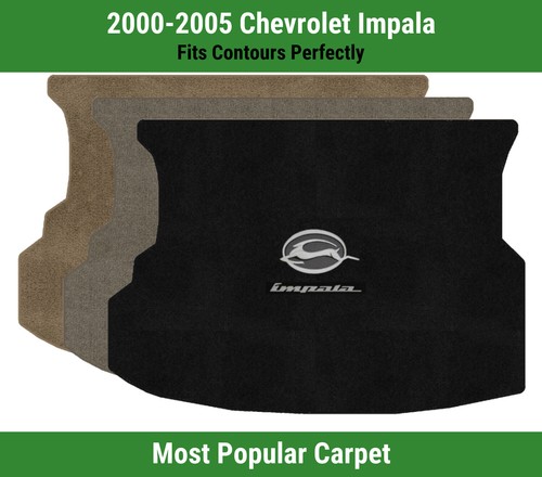 Lloyd Ultimat Trunk Mat for '00-05 Impala w/Impala Script Silver on Black w/Deer