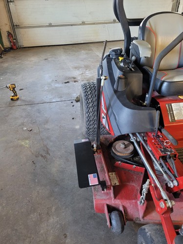 FERRIS chute blocker fits 61" ICD IS700Z ISX800 USA MADE CUSTOM GRASS FLAP - Picture 4 of 16