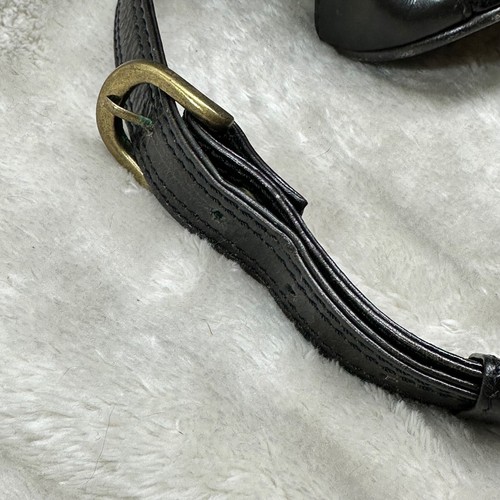 Nino Bossi leather minimalist crossbody bag purse - Picture 2 of 9