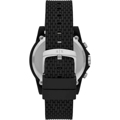 AX Armani Exchange Chronograph Man's Silicone Strap Watch - Picture 4 of 7