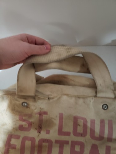 Rare Vintage ST Louis Football Cardinal  Bag - Picture 4 of 12