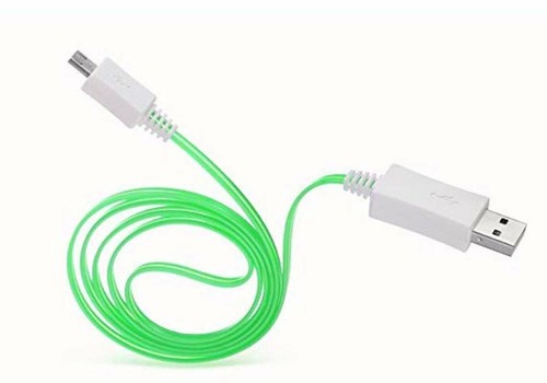 LOT ROPE LIGHT LED 3ft data charger power cables FOR UNIVERSAL micro USB ANDROID - Picture 19 of 19