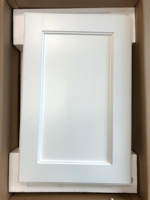 14x24 Shaker Branco Embutido Armario De Remedios Com Imperfeicoes