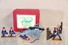 TROPHY MINIATURES EGYPT & SUDAN WAR EGYPTIAN BLUE JACKET HIT CANNON & CREW pjm