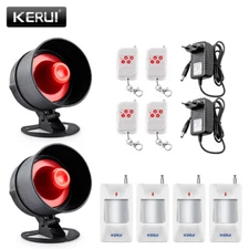 KERUI Wireless Alarm System Home Burglar Security Garage Door Sensor Alert Siren