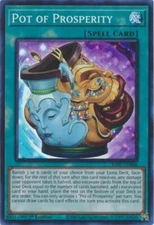*** POT OF PROSPERITY *** SUPER RARE 1ST EDITION RA01-EN066 MINT/NM YUGIOH!