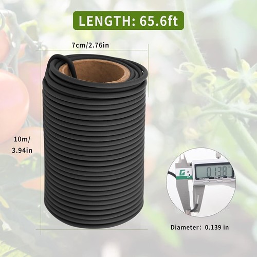 Bacetuao Garden Flexible Wire Tie, Soft Twist Plant Ties Support Plant Vines - Picture 6 of 6