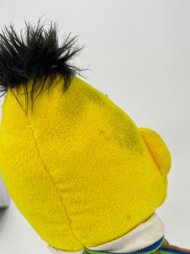 Vintage Gund Sesame Street Bert 11 Inch Hand Puppet Plush 2003 Colorful - Picture 16 of 18