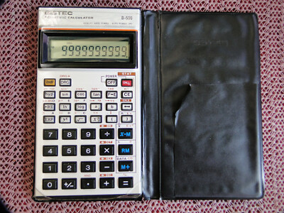 SELTENER VINTAGE WISSENSCHAFTLICHER TASCHENRECHNER BISTEC B-500