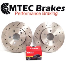 Mercedes Limousine E250 CDI W212 09- Vordere Bremsscheiben & Beläge Nur Gelocht