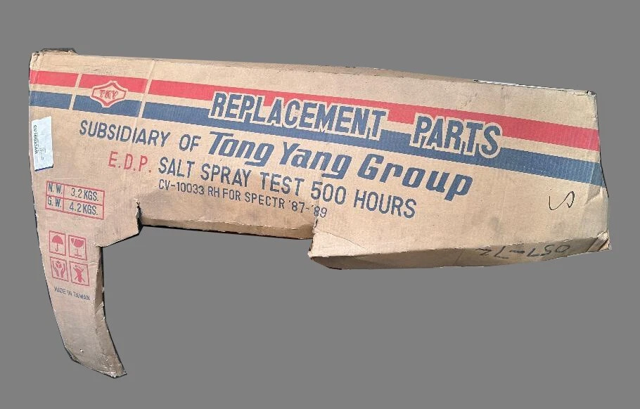 RH FENDER.87-89 CHEVY SPECTRUM/ISUZU I-MARK CV10033AR /94408451 Foto 2 de 4